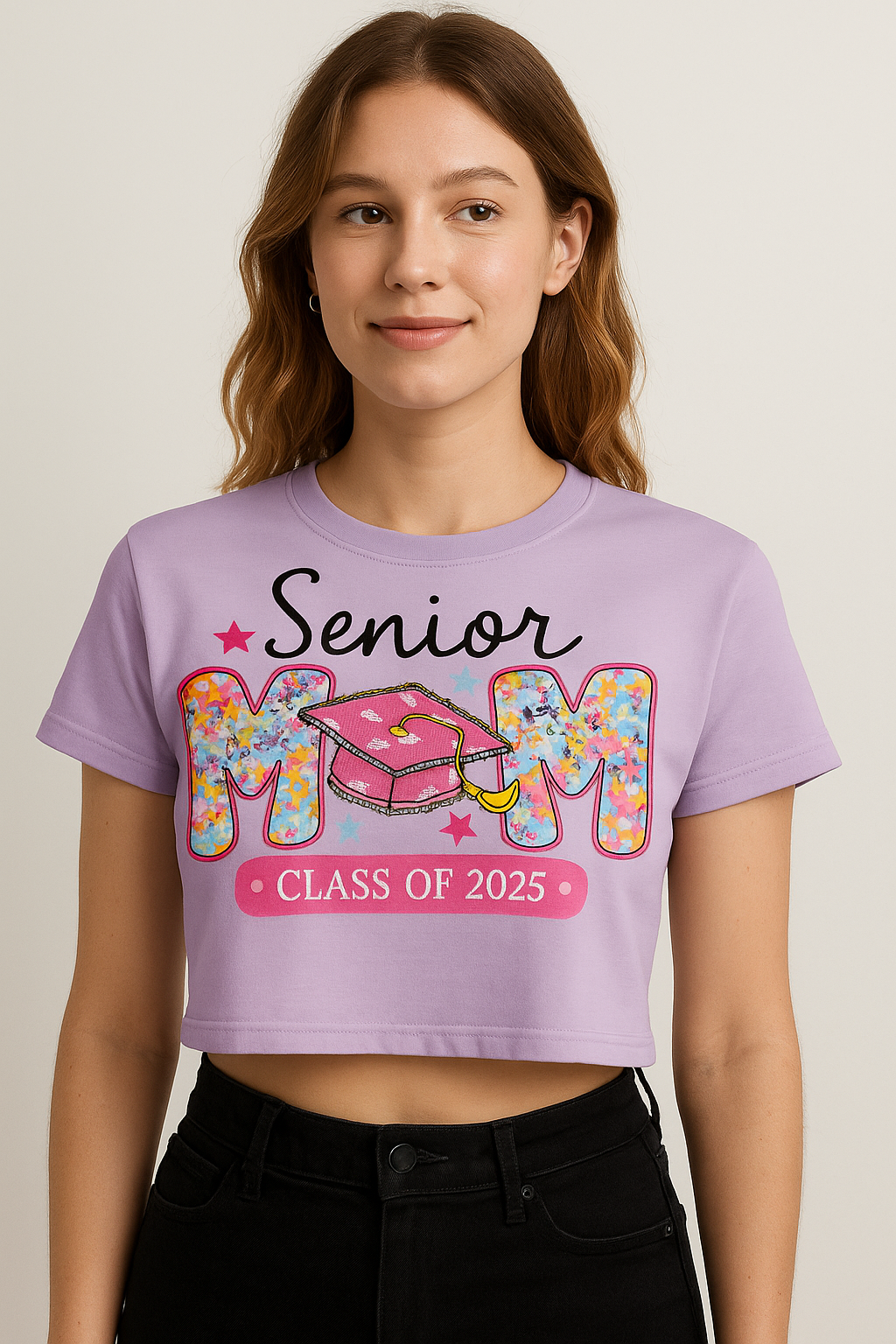 Senior Mom Transfer Tee