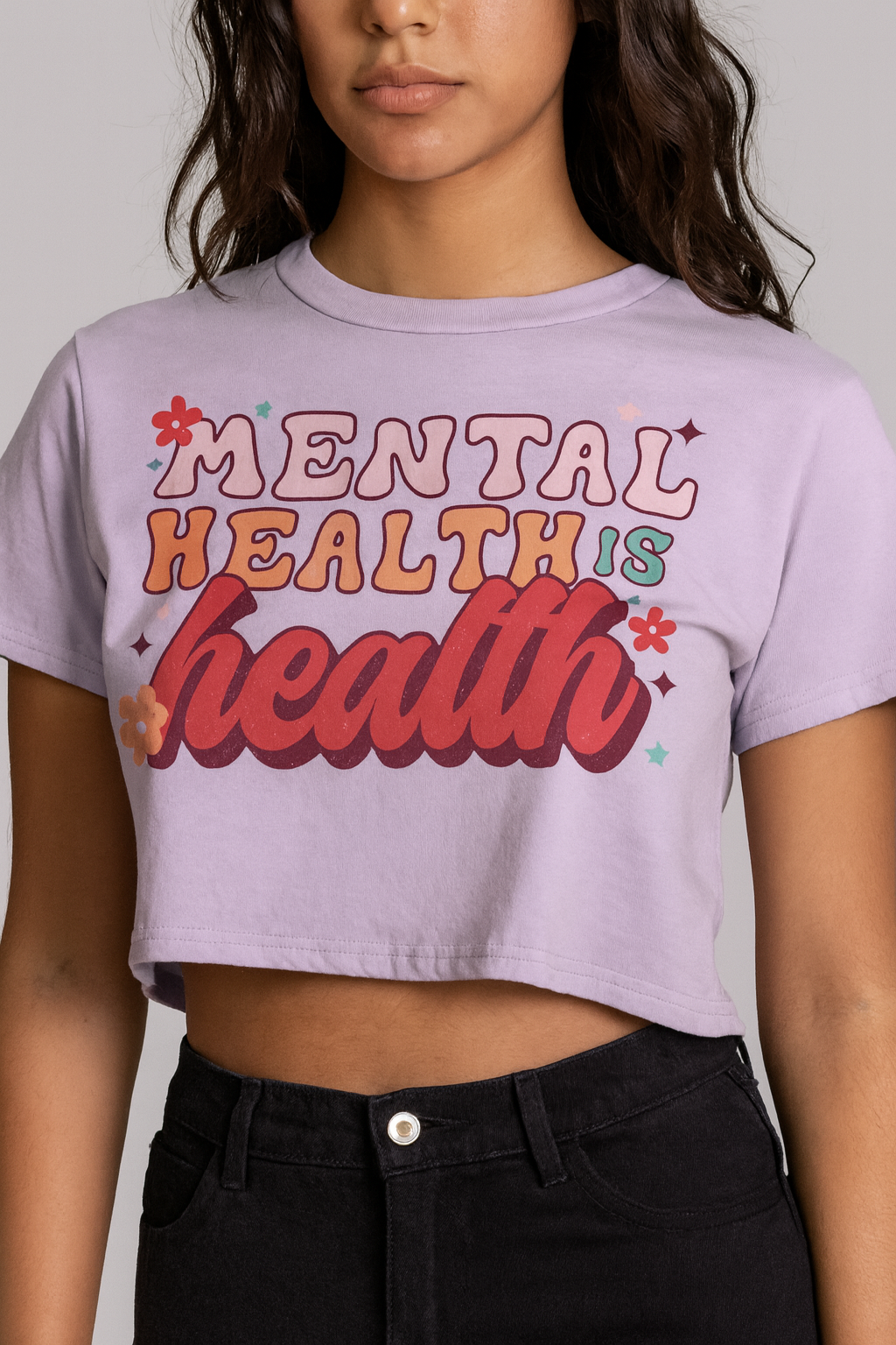 Mental Health Crop Tee