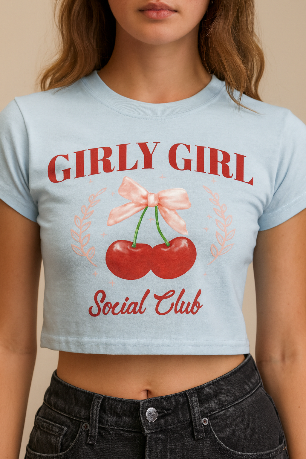 Girly Girl Crop Tee